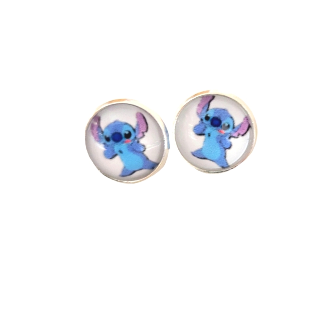 Stitch Earrings Standing